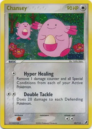 EX Unseen Forces Chansey #20/115 reverse holo